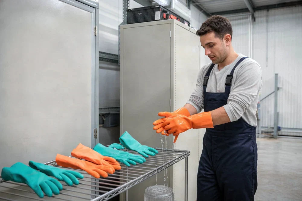 วิธีเก็บรักษาถุงมือกันสารเคมีไม่ให้เสื่อมเร็ว