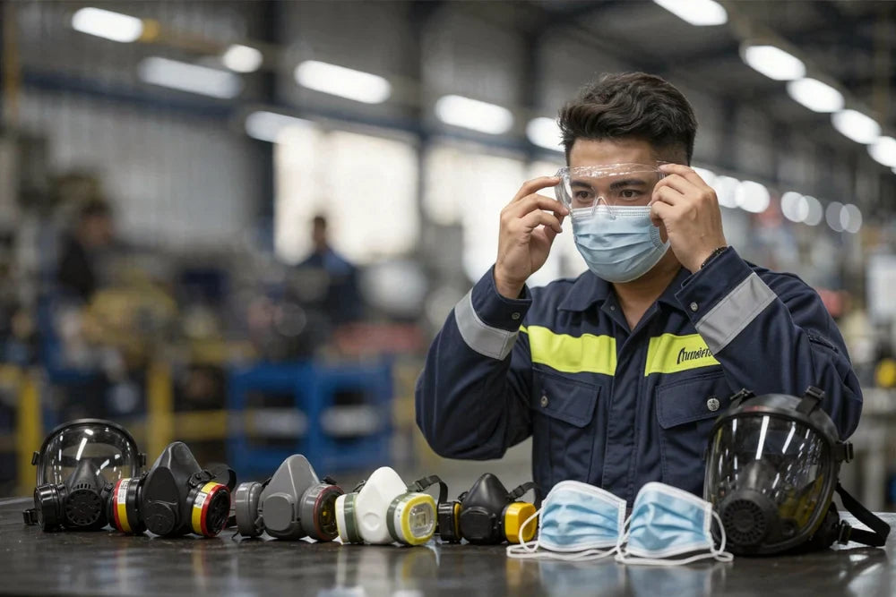 วิธีเลือกหน้ากากเซฟตี้ตามลักษณะหน้างาน