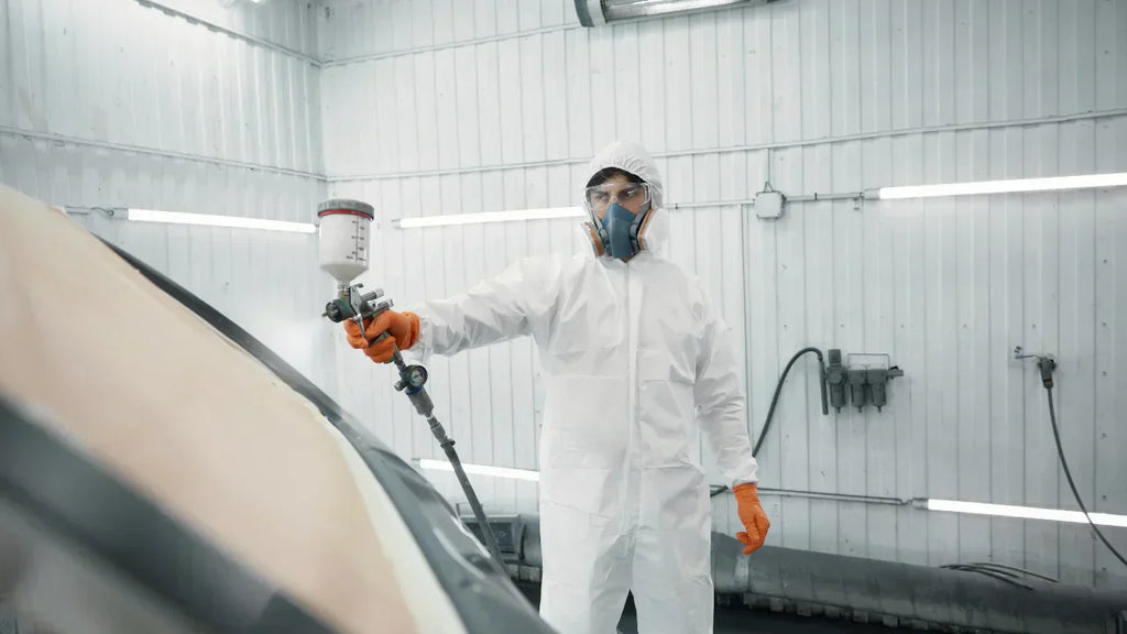 หน้ากากกันสารเคมี แบบไหนควรเลือกใช้ในงานพ่นสี/ทินเนอร์/ตัวทำละลาย