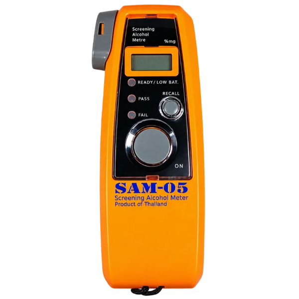 เครื่องตรวจวัดแอลกอฮอล์ ชนิด ลมหายใจ รุ่น SAM-05