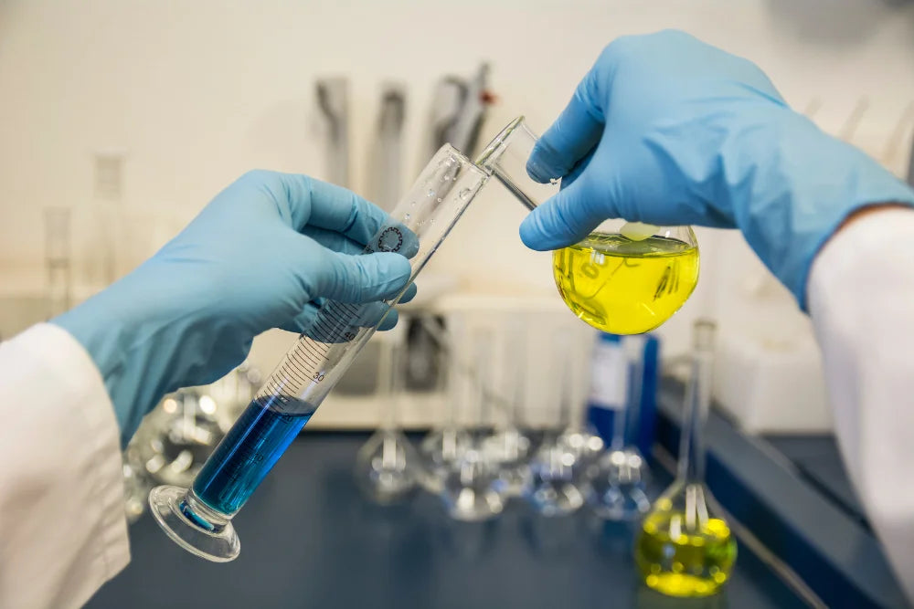 ถุงมือกันสารเคมี