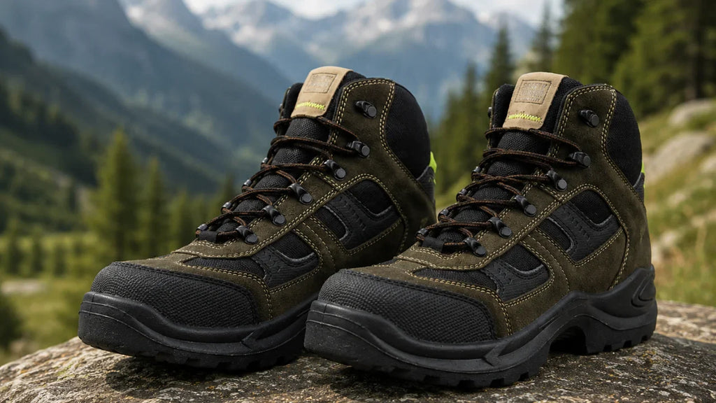 รองเท้าเดินป่าหนังแท้ vs ผ้า Mesh ต่างกันอย่างไร