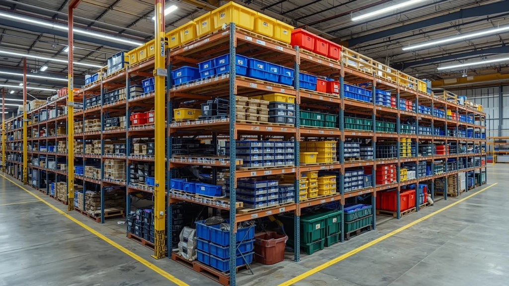 งานคลังอะไหล่ชิ้นเล็กควรจัดชั้นวางสินค้าแบบไหนให้หาง่าย