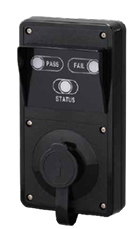 อุปกรณ์ตรวจวัดแอลกอฮอลแบบติดผนังพร้อมไฟสถานะ EBS-010 USB