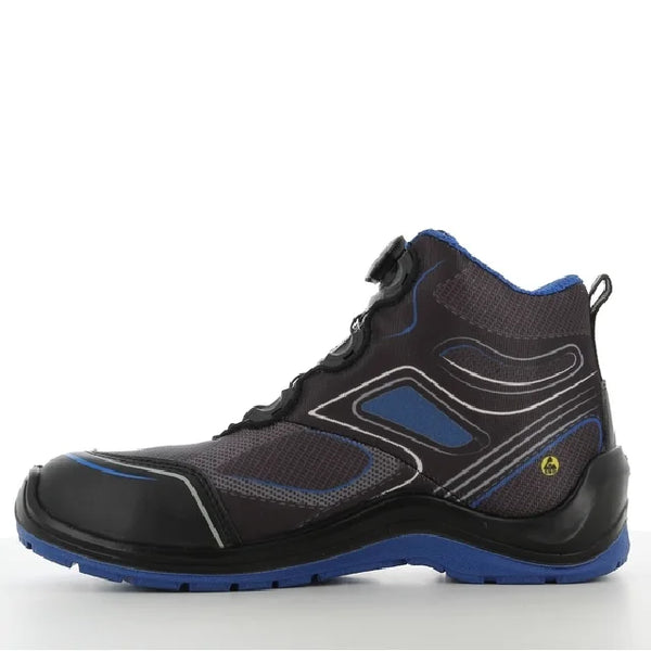 รองเท้าเซฟตี้ปรับหมุน Safety Jogger รุ่น FLOW รองเท้านิรภัย รองเท้าหุ้มข้อ รองเท้าผ้าใบ รองเท้าหัวเหล็ก รองเท้าทำงาน รองเท้ากันลื่น