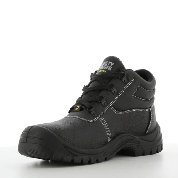 รองเท้าเซฟตี้ Safety Jogger รุ่น SAFETYBOY รองเท้านิรภัย รองเท้าหัวเหล็ก รองเท้าหุ้มข้อ รองเท้ากันลื่น รองเท้าหนัง