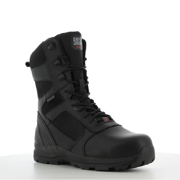 รองเท้าคอมแบท Safety Jogger รุ่น SHARK รองเท้าเซฟตี้ รองเท้านิรภัย รองเท้าทหาร รองเท้าตำรวจ รองเท้าหัวเหล็ก รองเท้าหุ้มข้อ รองเท้าบูท รองเท้าหนัง รองเท้าเดินป่า รองเท้ากู้ภัย