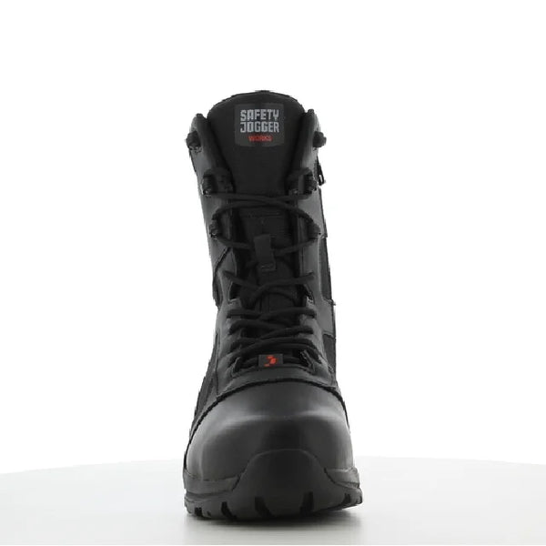 รองเท้าคอมแบท Safety Jogger รุ่น SHARK รองเท้าเซฟตี้ รองเท้านิรภัย รองเท้าทหาร รองเท้าตำรวจ รองเท้าหัวเหล็ก รองเท้าหุ้มข้อ รองเท้าบูท รองเท้าหนัง รองเท้าเดินป่า รองเท้ากู้ภัย