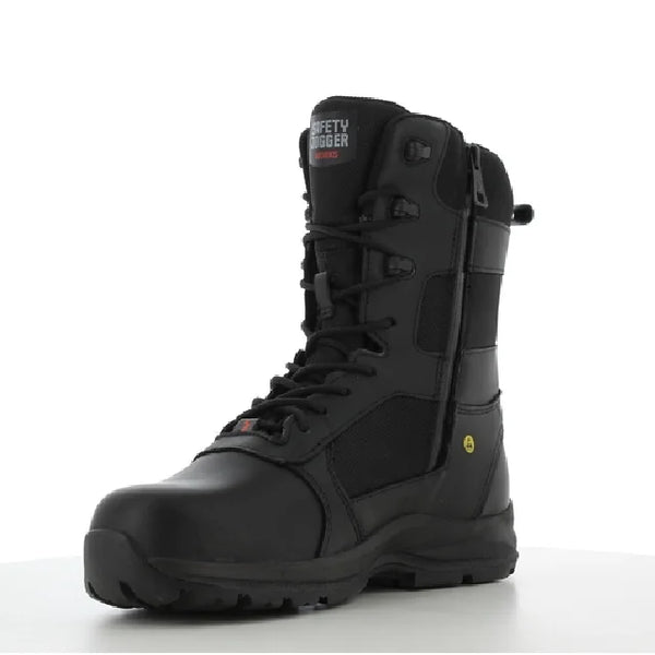 รองเท้าคอมแบท Safety Jogger รุ่น SHARK รองเท้าเซฟตี้ รองเท้านิรภัย รองเท้าทหาร รองเท้าตำรวจ รองเท้าหัวเหล็ก รองเท้าหุ้มข้อ รองเท้าบูท รองเท้าหนัง รองเท้าเดินป่า รองเท้ากู้ภัย