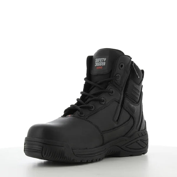 รองเท้าคอมแบท Safety Jogger รุ่น TROOPER รองเท้าเซฟตี้ รองเท้านิรภัย รองเท้าทหาร รองเท้าตำรวจ รองเท้าหัวเหล็ก รองเท้าหุ้มข้อ รองเท้าบูท รองเท้าหนัง รองเท้าเดินป่า รองเท้ากู้ภัย