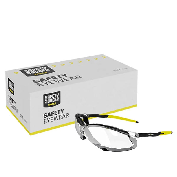 แว่นตานิรภัย Safety Jogger รุ่น TSAVO แว่นตาเซฟตี้ แว่นเซฟตี้ แว่นนิรภัย แว่นตากัน uv แว่นตากันแดด