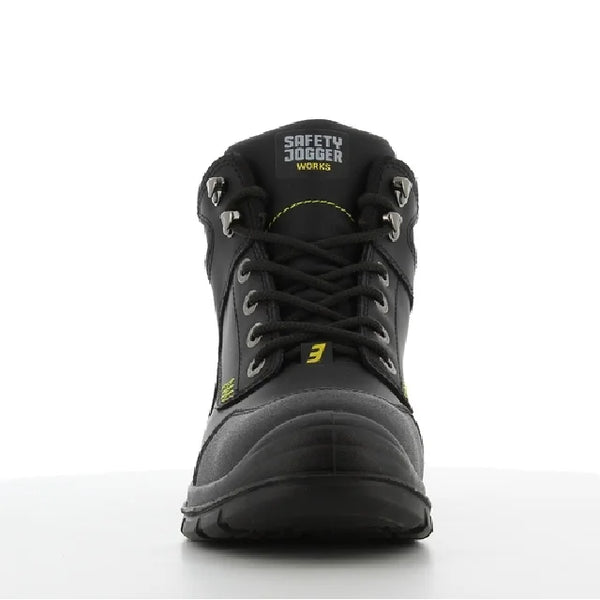 รองเท้าเซฟตี้ Safety Jogger รุ่น WORKERPLUS รองเท้านิรภัย รองเท้าหัวเหล็ก รองเท้าหุ้มข้อ รองเท้าหนัง รองเท้าเดินป่า